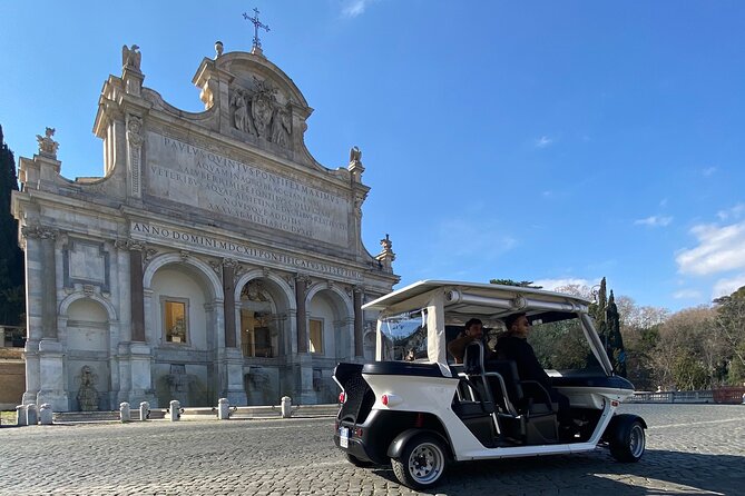 Rome Highlights by Golf Cart Private Tour - Pickup, timing, and the three-hour rhythm