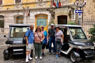 Rome Highlights by Golf Cart Private Tour