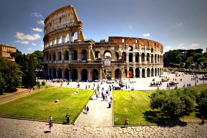 Rome Highlights Half-Day Tour - Colosseum area stop: view time, not entry time