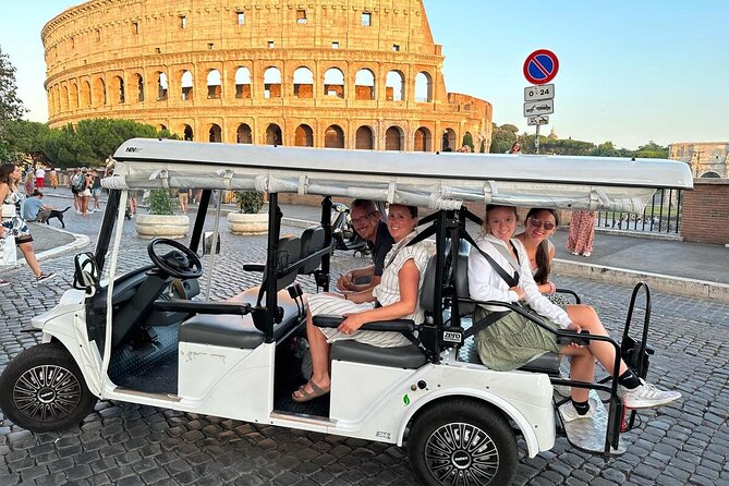 Rome Highlights Private Tour by Golf Cart private tour - Key things that make this Rome golf cart tour work