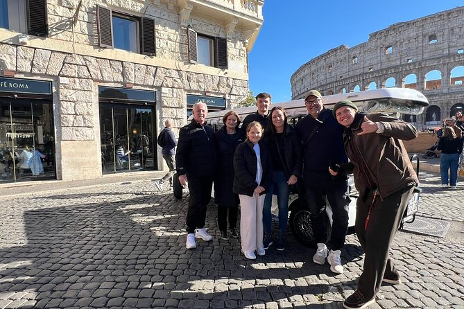 Rome Highlights Private Tour by Golf Cart private tour - First-day orientation, without the Rome stress