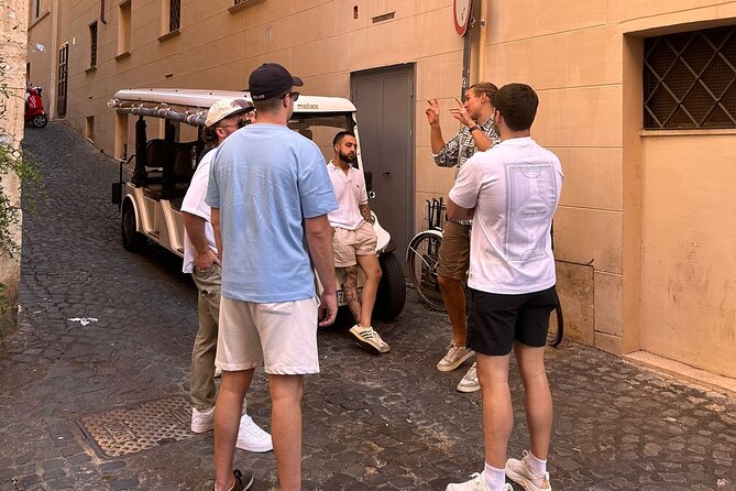 Rome Highlights Private Tour by Golf Cart private tour - Trevi Fountain: the quick wow stop