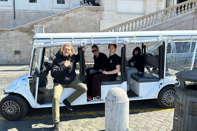 Rome Highlights Private Tour by Golf Cart private tour - Pantheon time: great for orientation, tickets are extra