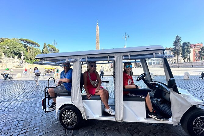 Rome Highlights Private Tour by Golf Cart private tour - Campo de’ Fiori and the Vittorio Emanuele monument area