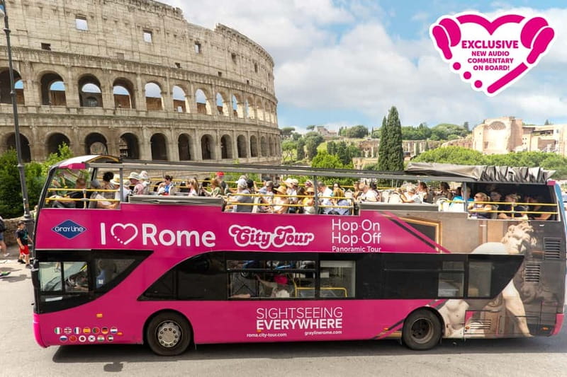 Rome: Hop-on Hop-off Sightseeing Bus Tour with Audioguide - Starting at Termini: the easiest launch point for a big Rome day