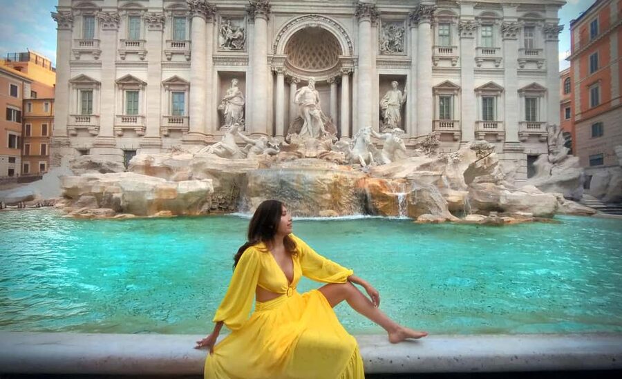 Rome: Iconic Trevi Fountain Private Photoshoot Experience - Trevi Fountain Logistics You Should Not Ignore: Shoes, Bags, and Entry Rules