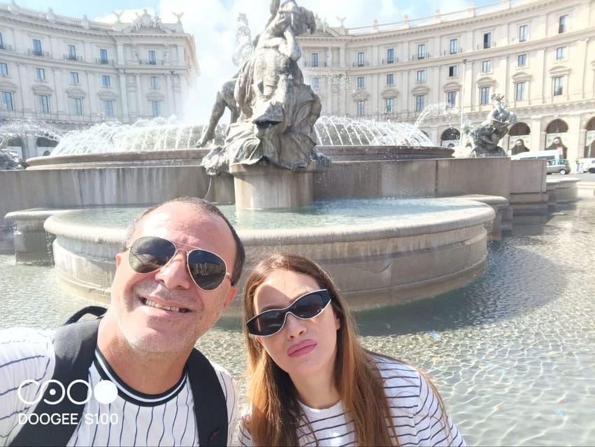 Rome: imperial city ,private golfcart tour & hotel pick-up. - Santissima Trinità dei Monti photo moment and Theatre of Marcellus