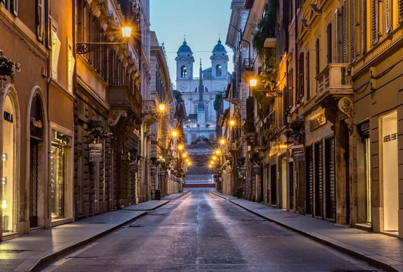 Rome in a Day: A Journey Through Time - Piazza Venezia and Via dei Fori Imperiali at night