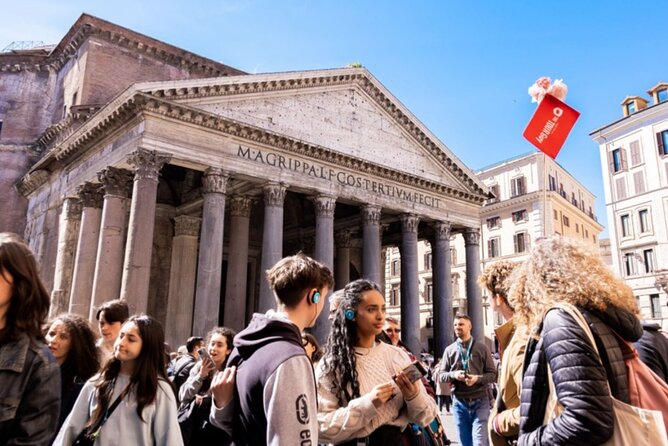 Rome in a Day Group Tour with Vatican Museums and Colosseum - Central Rome walk: Piazza Navona, Pantheon exterior, Trevi Fountain