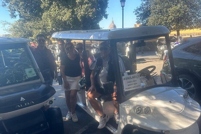 Rome in Golf Car a Private Trip between History and Beauty - Piazza Venezia and the Colosseum area: Vittorio Emanuele II views