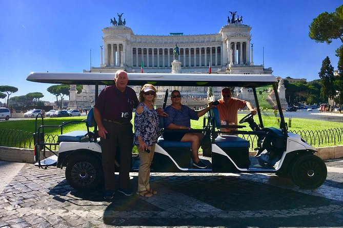 Rome in Golf Cart 4 Hours History & have Fun - Why this Rome golf cart format works (especially in summer)