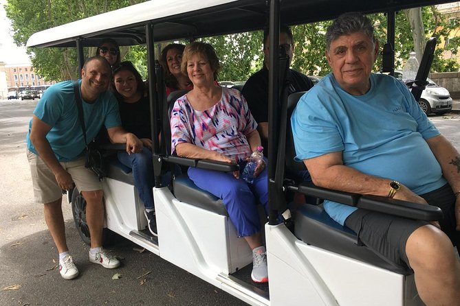 Rome in Golf Cart 4 Hours History & have Fun - Who should book this Rome golf cart tour