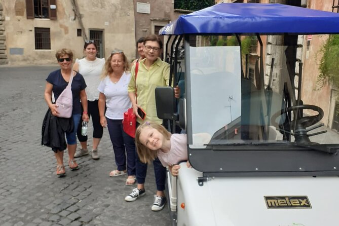 Rome in Golf Cart 4 hours Private Tour with Pickup from hotel - Key points before you go