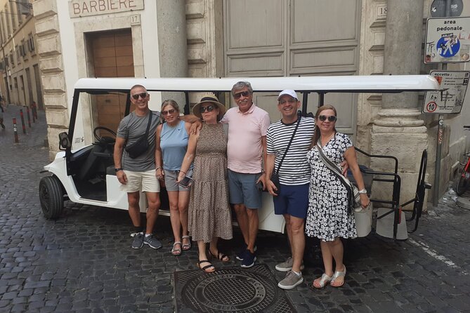 Rome in Golf Cart 4 hours Private Tour with Pickup from hotel - What the four-hour schedule feels like on the ground