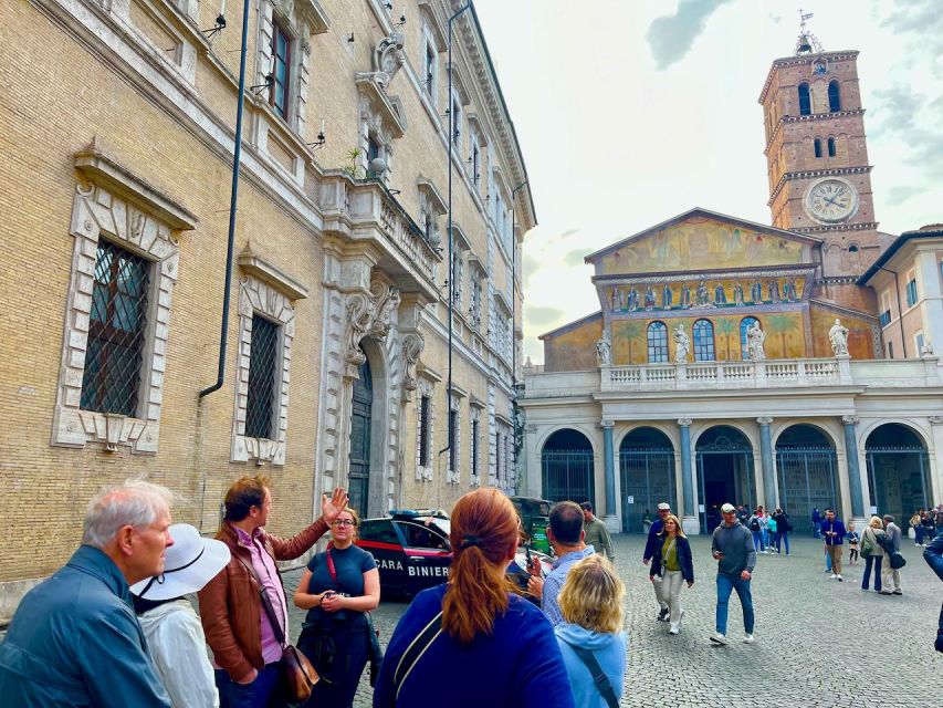 Rome: Jewish Ghetto and Trastevere Tour - Trastevere alleys and Santa Maria in Trastevere: where the city feels lived-in