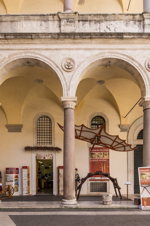 Rome: Leonardo da Vinci Exhibition Entrance Ticket - Timing and crowd control: when to visit for an easy experience