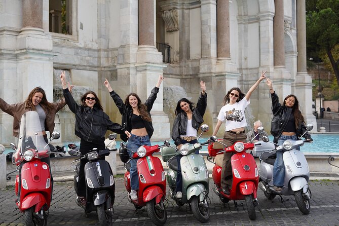 Rome: Lizzie McGuire Experience with Vespa Tour - Icons, engineering, and the “movie vibe” storytelling