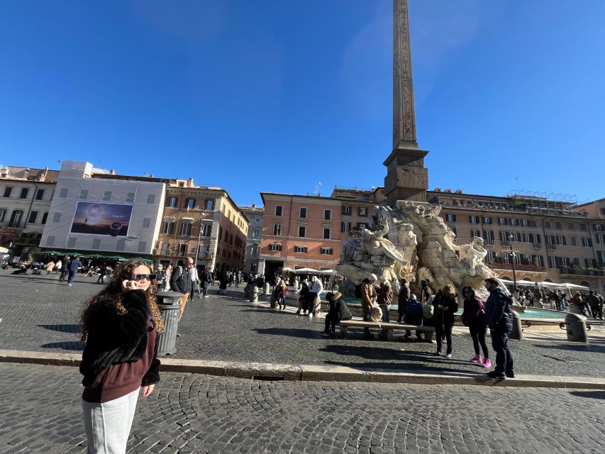 Rome: Navona Square Underground Ticket with Audio Guide - Entering and redeeming your voucher at Piazza Navona