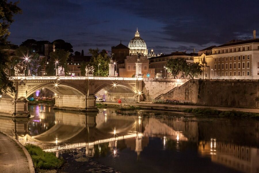 Rome Night Mysteries Guided Walking Tour - Via di Monserrato to Santa Maria in Monserrato degli Spagnoli: religion, power, and place