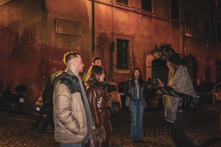Rome Night Mysteries Guided Walking Tour - Campo de’ Fiori start: where the tour sets the tone