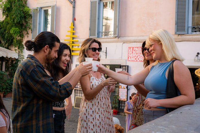 Rome Night Tipsy Tour & Bar Crawl with Forbidden History - The “big unification building” moment near the end