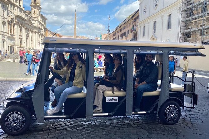 Rome Night Tour Highlights by Luxury Golf Cart - Circus Maximus and Mouth of Truth: Chariots, Legends, and a Quick Photo Break