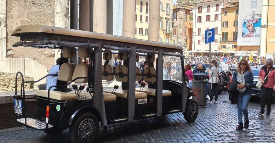Rome: Night Tour of the City by Golf Cart (Private option) - Meet Near the Colosseum, Then Head Straight Into the Center