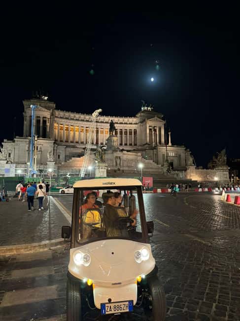Rome: Nocturnal Golf Cart Tour - What this 3-hour Rome night tour is really for