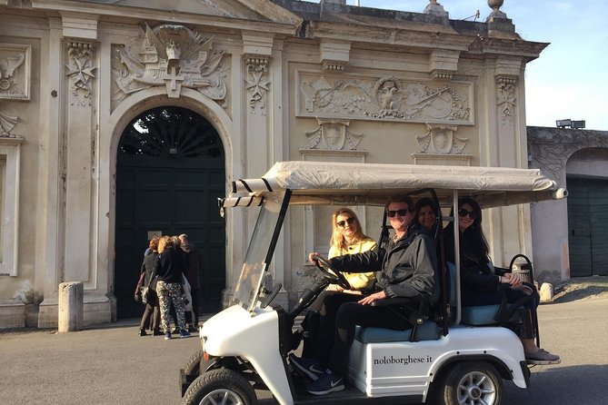 Rome on a Golf Cart Semi-Private Tour Max 6 with Private Option - Arch of Constantine and Palatine Hill: Empire Power Meets the Mythic Roots