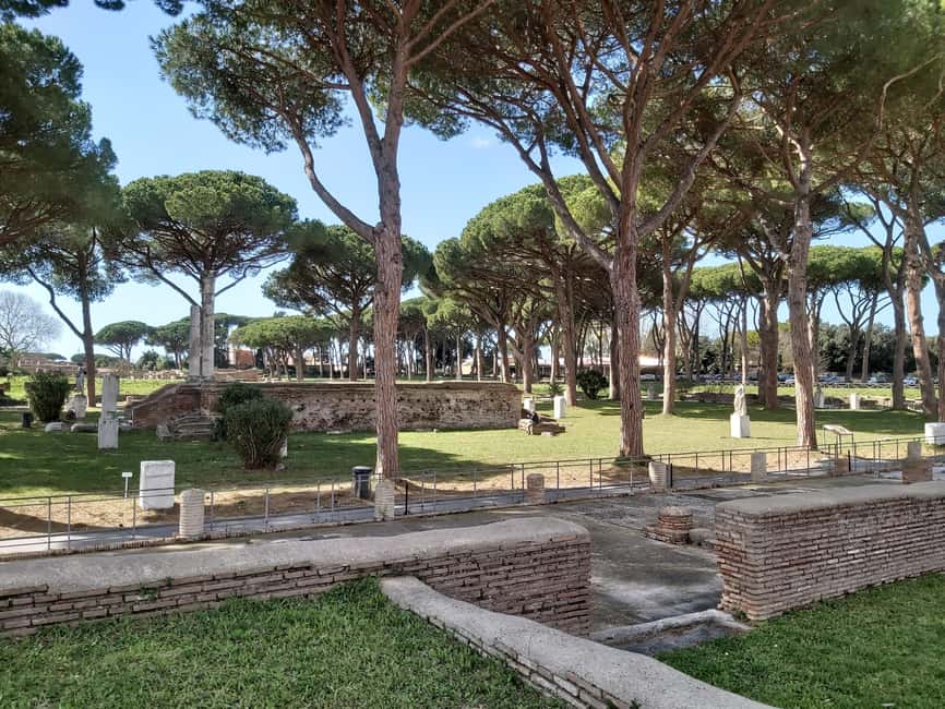 Rome: Ostia Antica Tour From Rome - The main boulevard, Decumanus Maximus, and the firehouse story