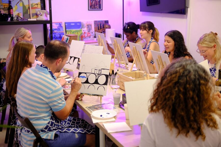 Rome: Painting Class with Unlimited Wine - Logistics That Affect Your Experience (In a Good Way)
