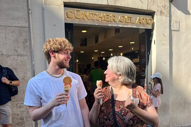 Rome Pantheon: Award Winning Gelato Tiramisu & Espresso Food Tour - Meeting by Piazza della Minerva and walking the old streets at a good pace