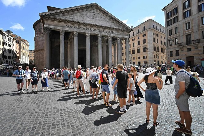 Rome Pantheon Guided Audio Tour Skip The Line Escorted Entrance - Skip-The-Line Entry: What You Actually Gain