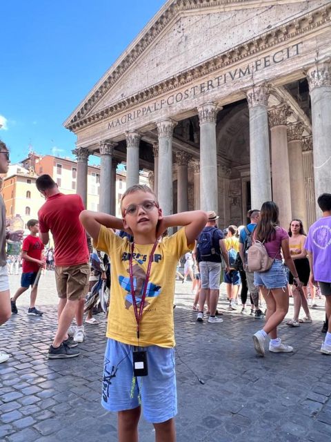 Rome: Pantheon Guided Tour with Entry Ticket and Headsets - Dress Code and What to Bring for a Rainy Rome