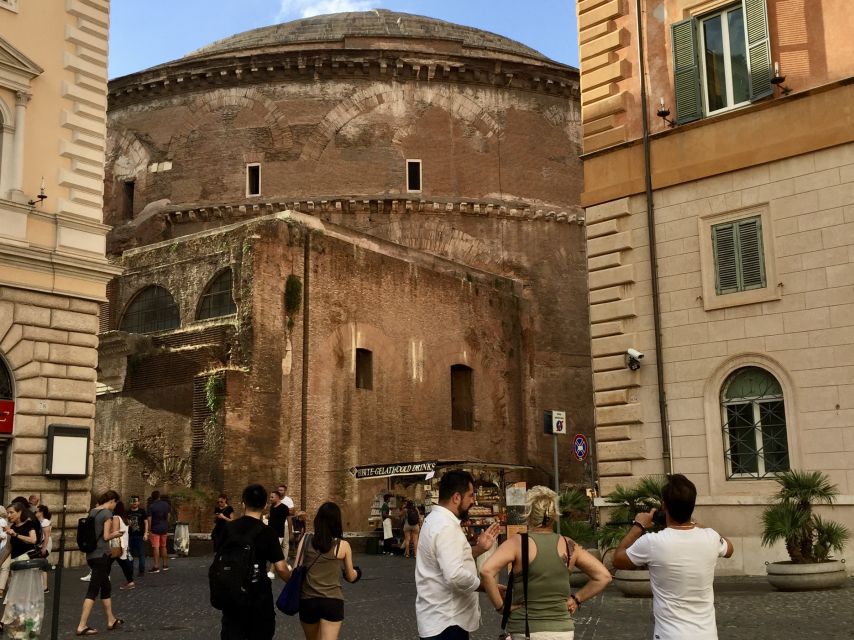 Rome: Pantheon Small Group Tour and Skip-the-Line Ticket - Corinthian columns from Egypt and the original marble floor