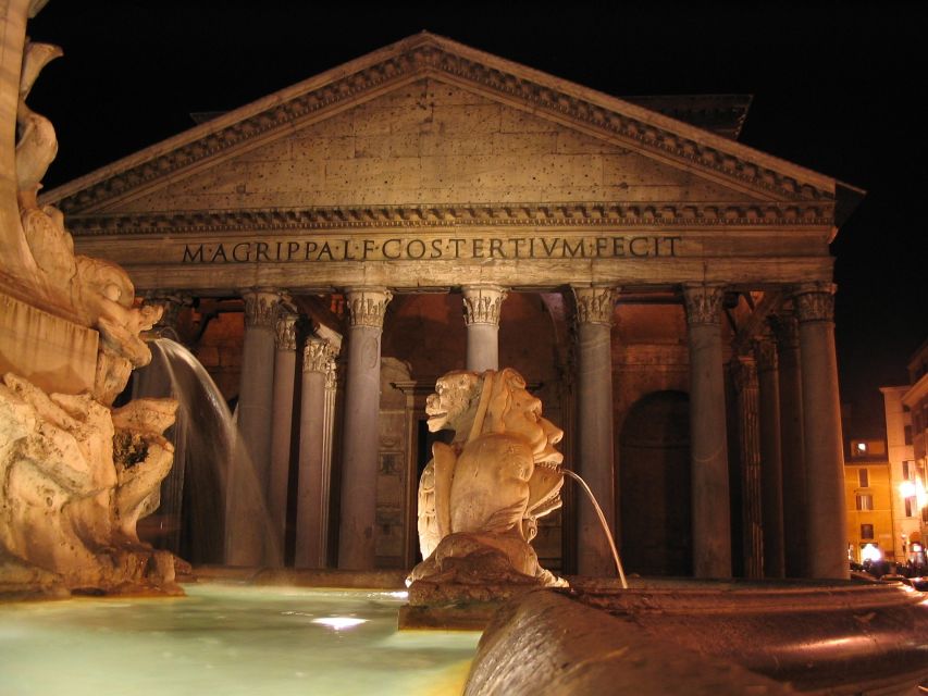 Rome: Pantheon Small Group Tour with Skip-The-Line Entry - Pavement, tombs, and other interior details that most people miss