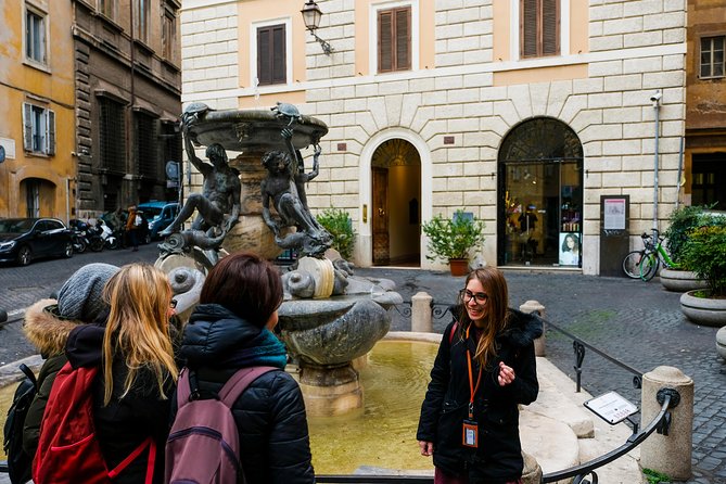 Rome: Pantheon, Spanish Steps, Navona and Trevi Private Tour - Spanish Steps and the Barcaccia Fountain: the view, then the details
