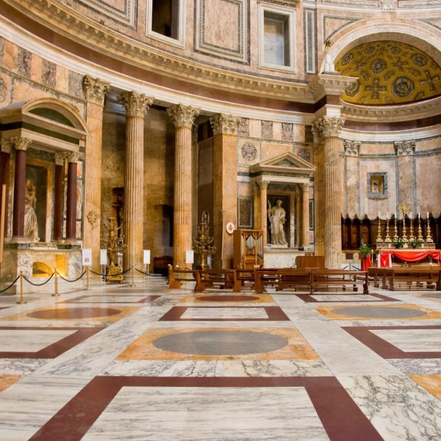 Rome: Pantheon Timeless Marvel Guided Tour with Entry Ticket - Outside First, Corinthian Columns and the Dome Before the Inside
