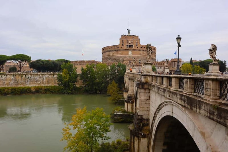 Rome: Passetto & Castel Sant'Angelo Entry and Audioguide - Castel SantAngelo Option: Fortress, Mausoleum, and Papal Residence