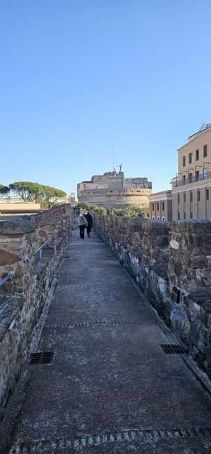 Rome: Passetto di Borgo Tour & Castel Sant’Angelo Ticket - Passetto di Borgo: walking the Pope’s escape route (daytime access)