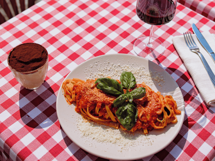 Rome: Pasta and Tiramisu Cooking Class in Piazza Navona - Hands-on pasta making: rolling, shaping, and cutting your fettuccine