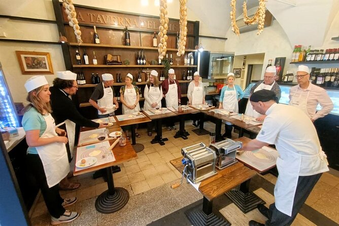 Rome: Pasta Cooking Class, Dinner & Wine in Authentic Restaurant - Cooking under supervision, then eating what you made