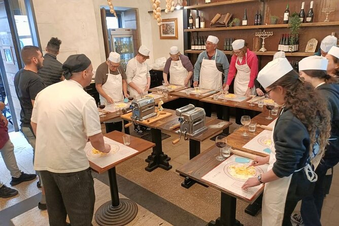 Rome: Pasta Cooking Class, Dinner & Wine in Authentic Restaurant - Dessert and the wine perk that turns it into a real evening