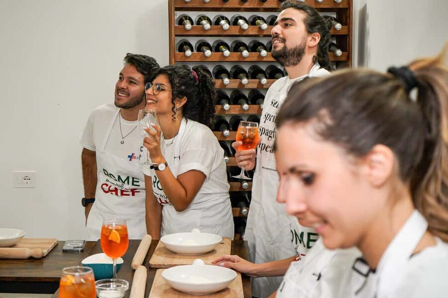 Rome: Pasta-Making Class with Italian Spritzes - Cacio e pepe and carbonara: learning the sauce, not just the steps