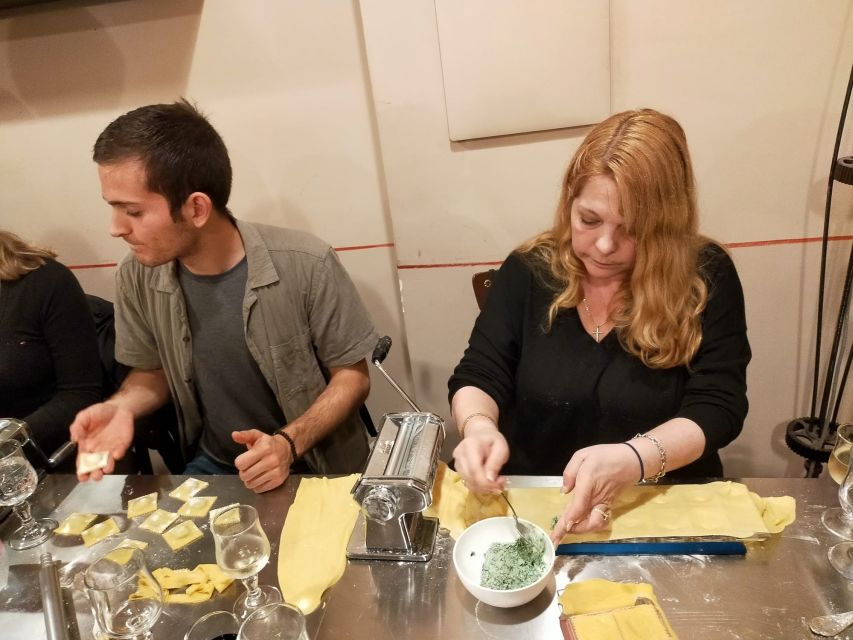 Rome: Pasta Making Class with Tiramisu & Wine PRIVATE OPTION - The Meal Break: Sit Down, Then Limoncello and Italian Coffee
