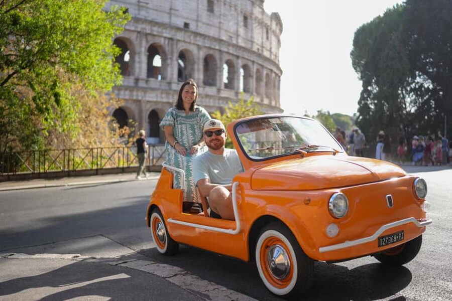 Rome: Photoshoot Service with Vintage Fiat 500 - Key things to know before you go