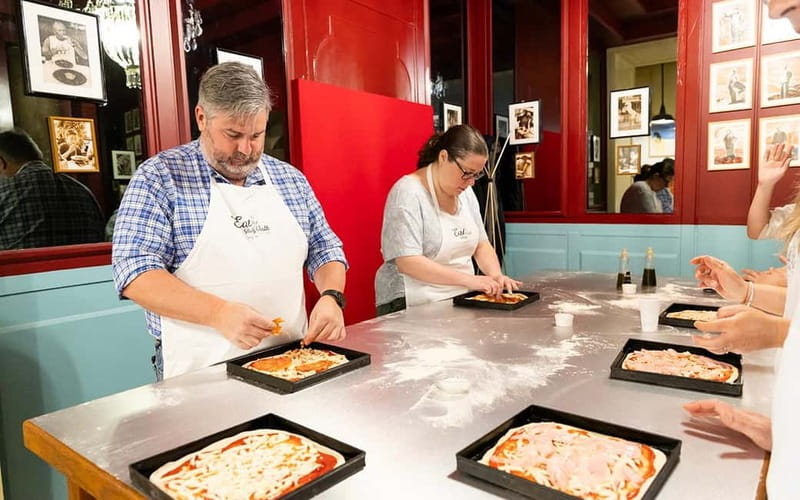 Rome: Pizza and Tiramisù Cooking Class with Glass of Wine - Roman-Style Pizza Dough: Flour, Water, and Consistency