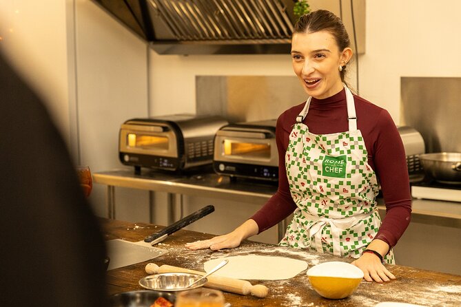 Rome Pizza Making Class with Spritz Cocktails - Pizza basics in the Roman way: dough, toppings, and real hands-on work