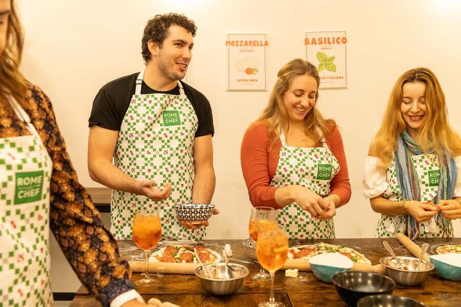 Rome: Pizza Making Cooking Class With Spritz Cocktails - Value for $56: What You Get in 2.5 Hours