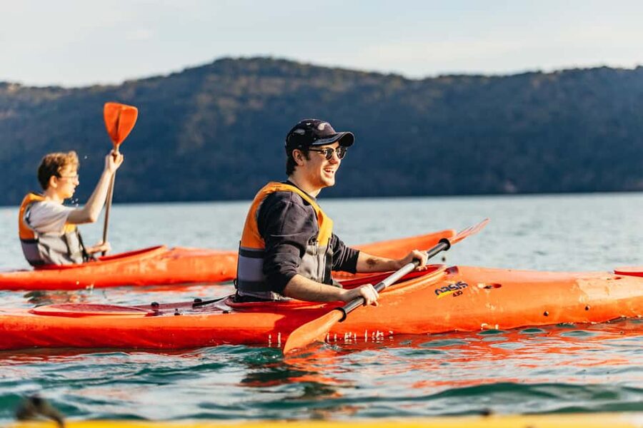 Rome: Popes' Lake, Kayak Tour with Swimming & Roman Pizza - Key highlights to know before you go